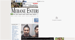 Desktop Screenshot of mebaneenterprise.com
